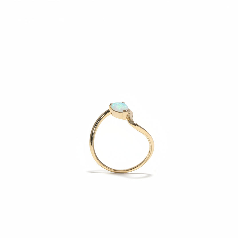 SEREN WAVE RING - PEAR