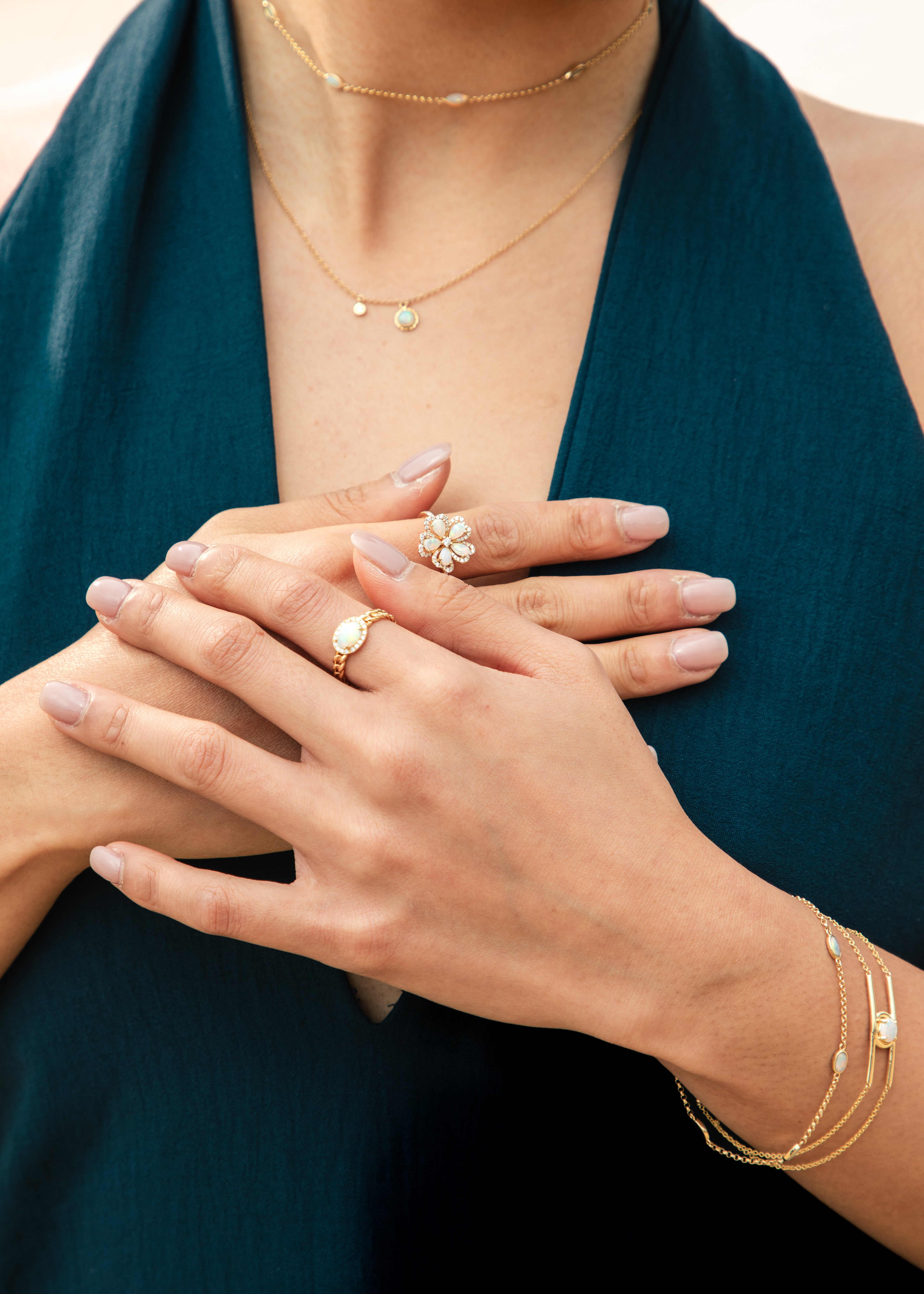 DAINTY OPAL BRACELET