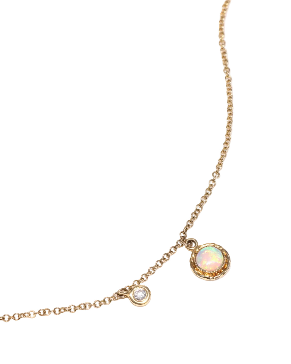 DAINTY OPAL NECKLACE